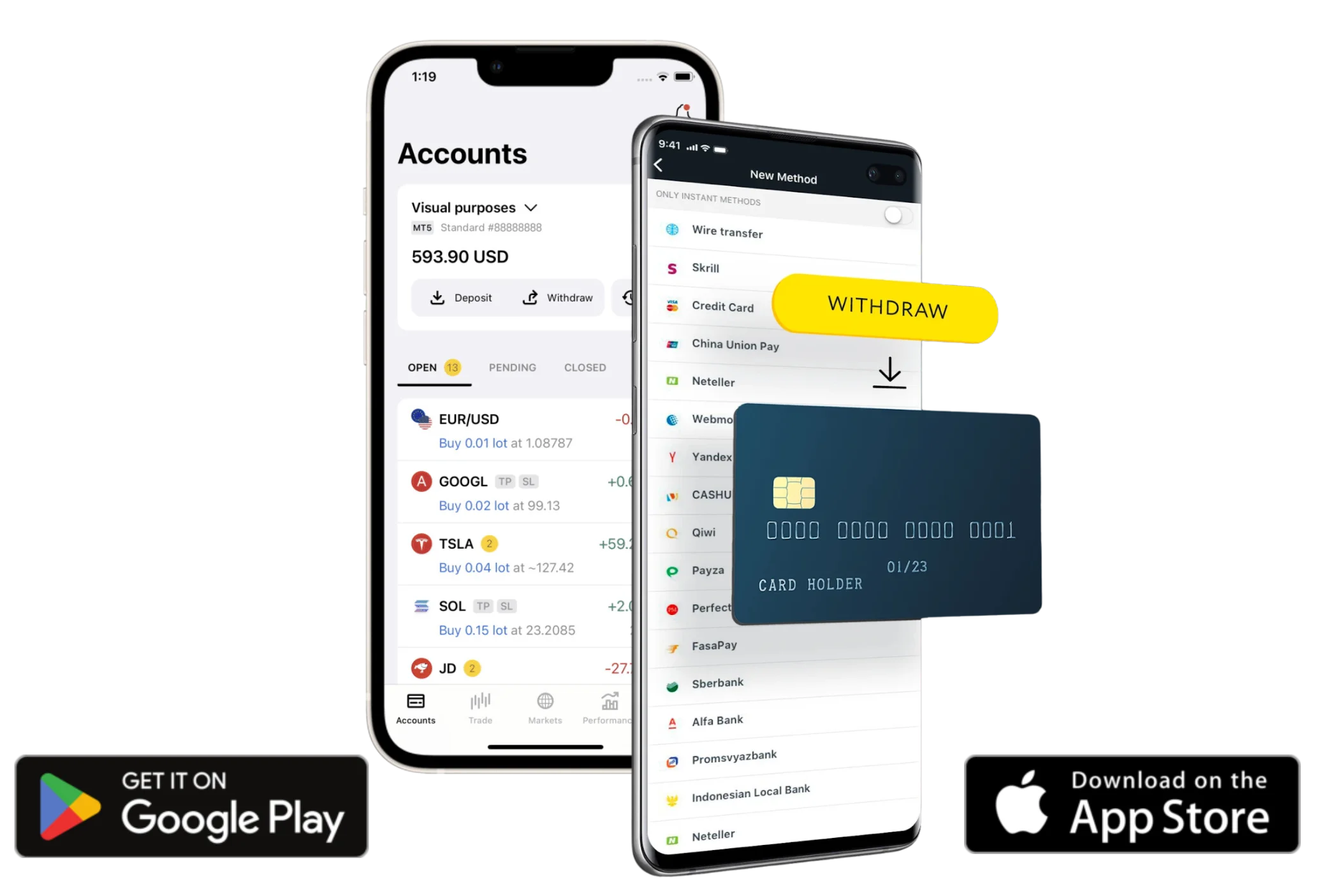 Download Exness App Trading Platform下载，交易平台应用程序 