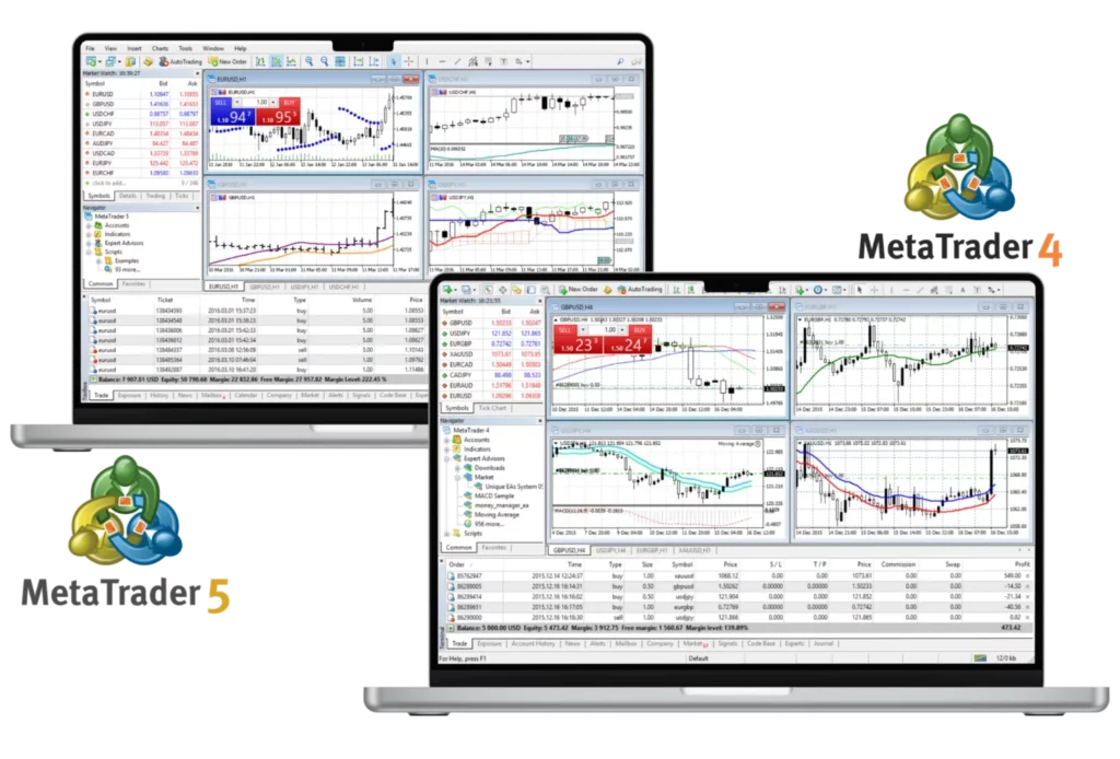 Exness MT4 Web Terminal and Exness MT5一方面，MT4 网络终端和，MT5 
