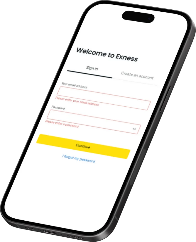 Exness Login  一方面，登录 