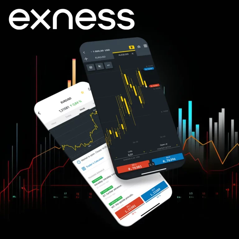 Log in via Exness mobile application通过一方面，移动应用程序 